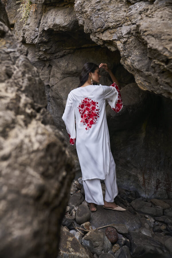 Longline Placement Embroidered Set - Image 2