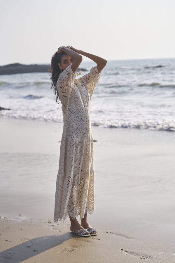 Schiffli Tiered Dress - Image 27