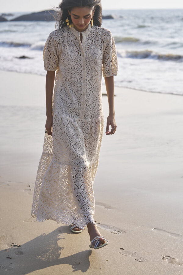 Schiffli Tiered Dress - Image 24