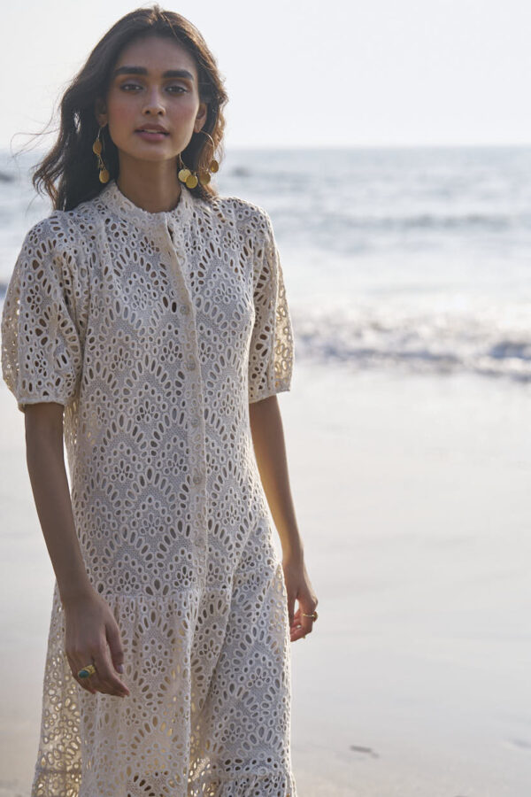 Schiffli Tiered Dress - Image 22