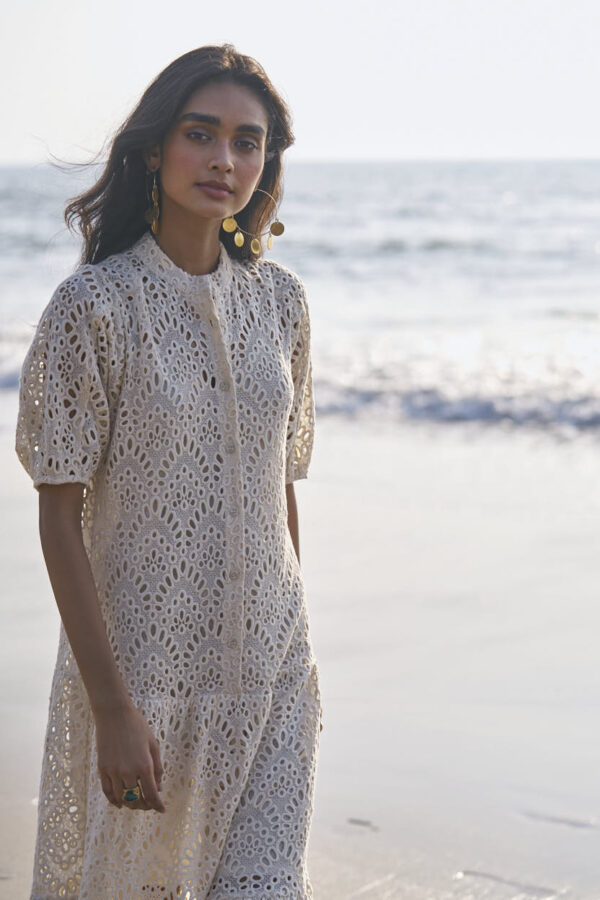 Schiffli Tiered Dress - Image 23