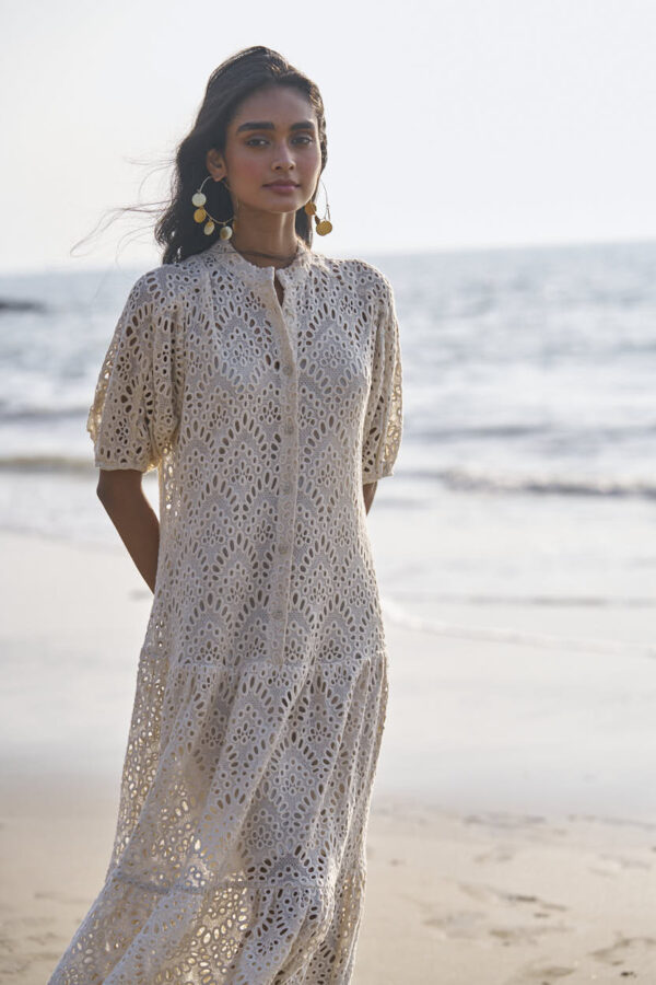 Schiffli Tiered Dress - Image 33