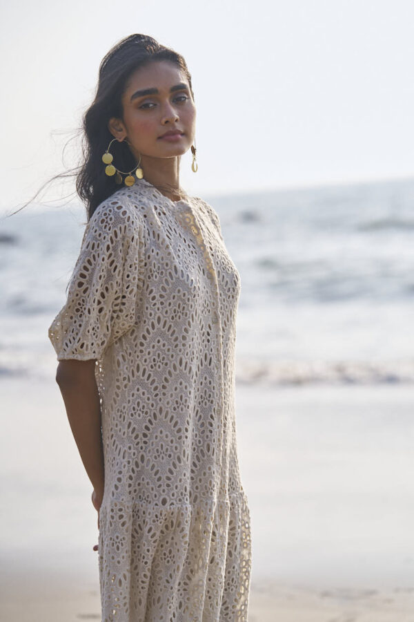 Schiffli Tiered Dress - Image 31