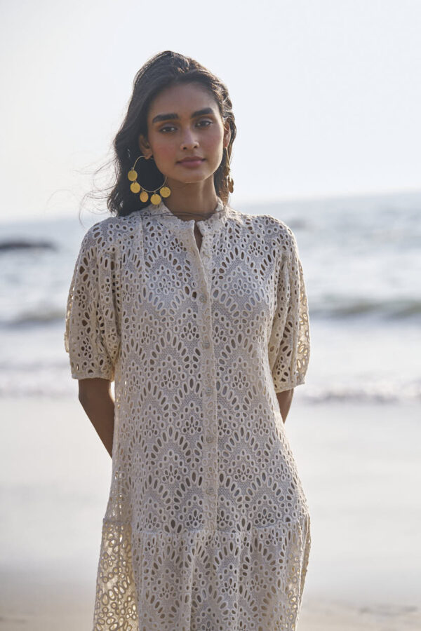 Schiffli Tiered Dress - Image 32