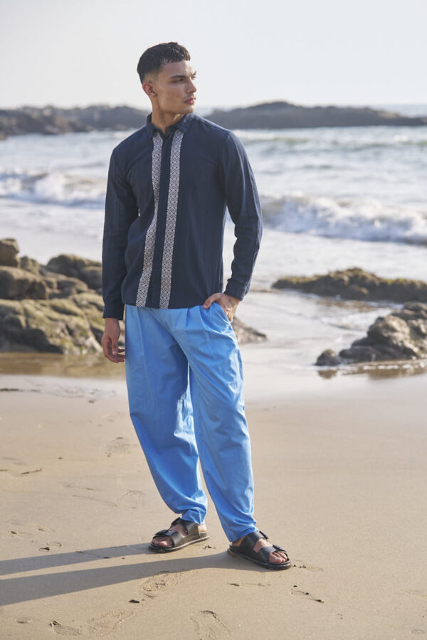 Front & Back Border Shirt - Image 11