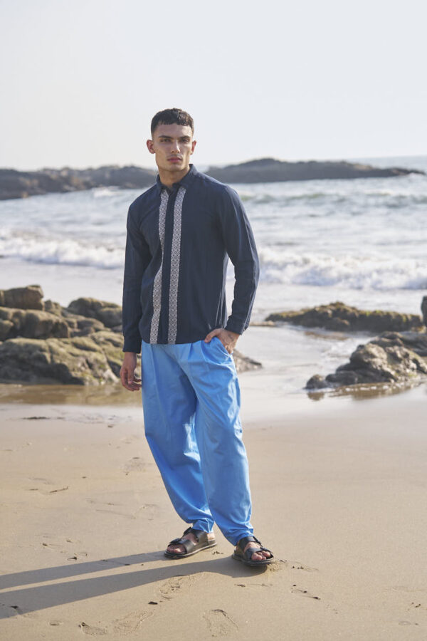 Front & Back Border Shirt - Image 12