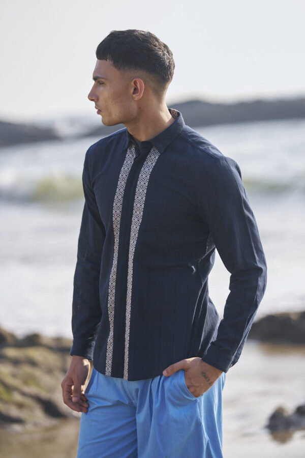 Front & Back Border Shirt - Image 3