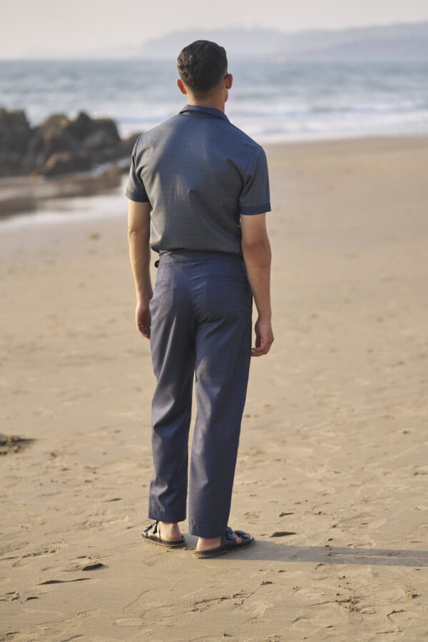 Navy Notch Pant - Image 16
