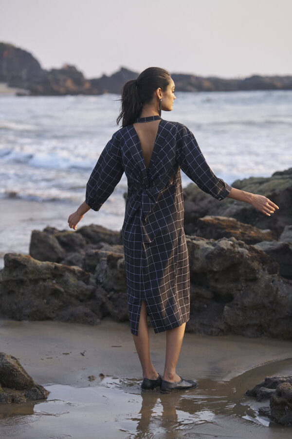 Back Twist Shirt Dress - Image 15