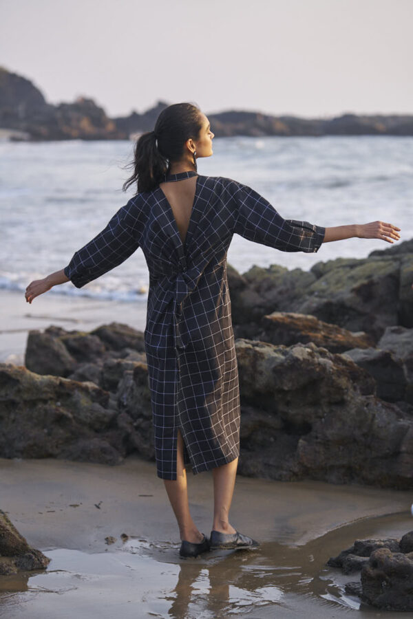 Back Twist Shirt Dress - Image 8