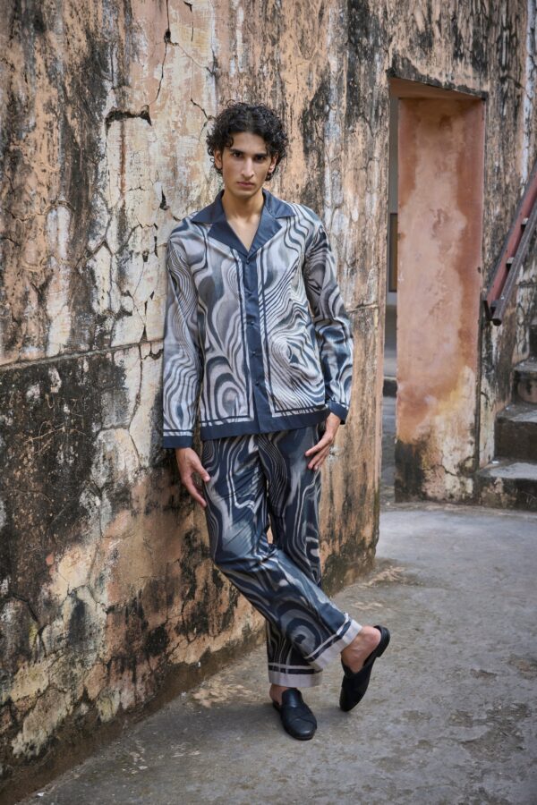 Marble Print Shirt - Image 2