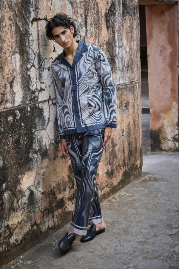 Marble Print Shirt - Image 5