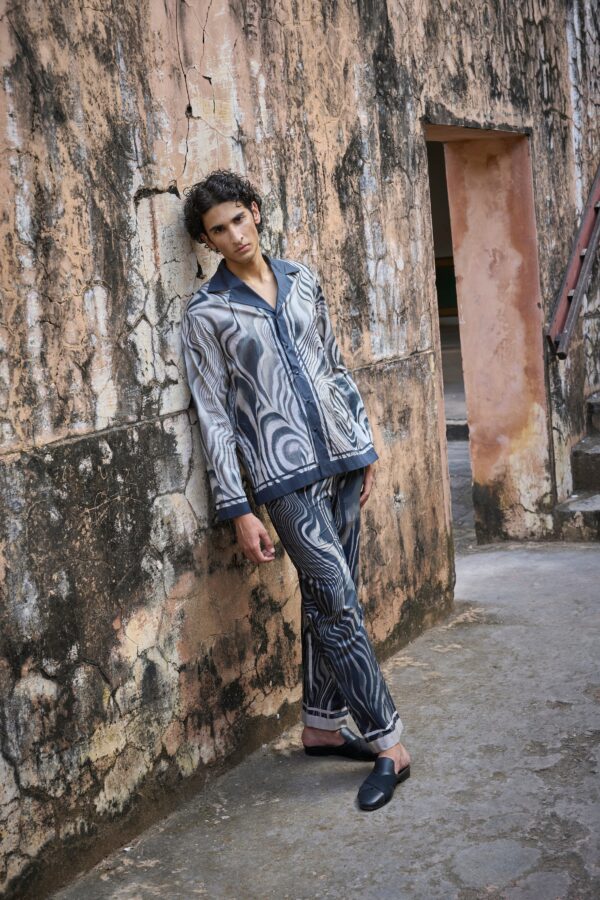 Marble Print Shirt - Image 6