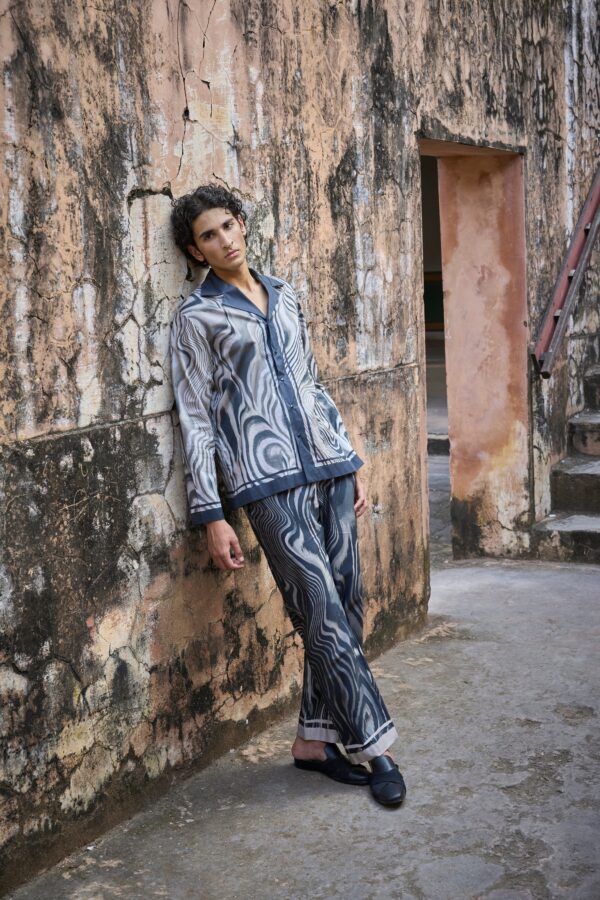 Marble Print Shirt - Image 7