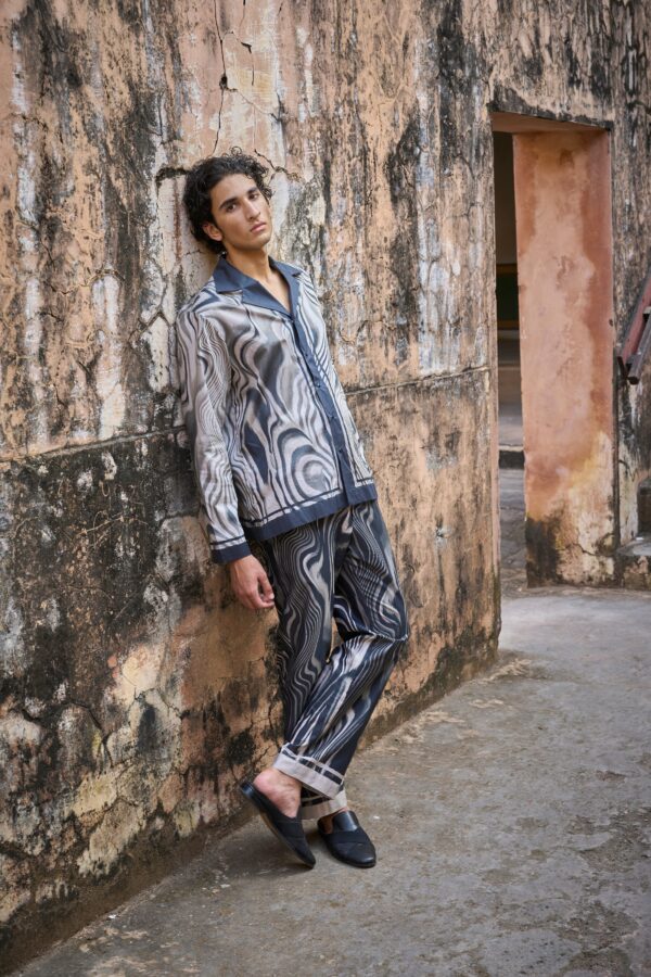 Marble Print Shirt - Image 8