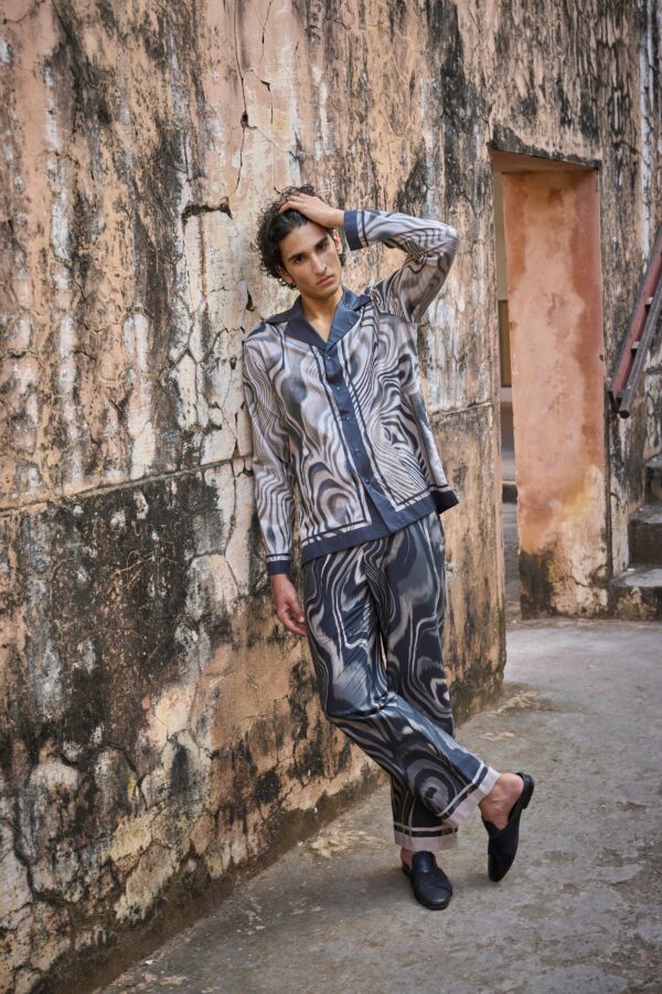 Marble Print Shirt - Image 10