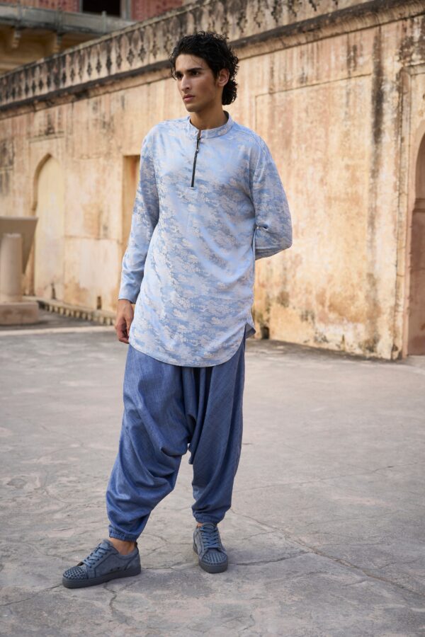 Long Shirt and Draped Pant - Image 3