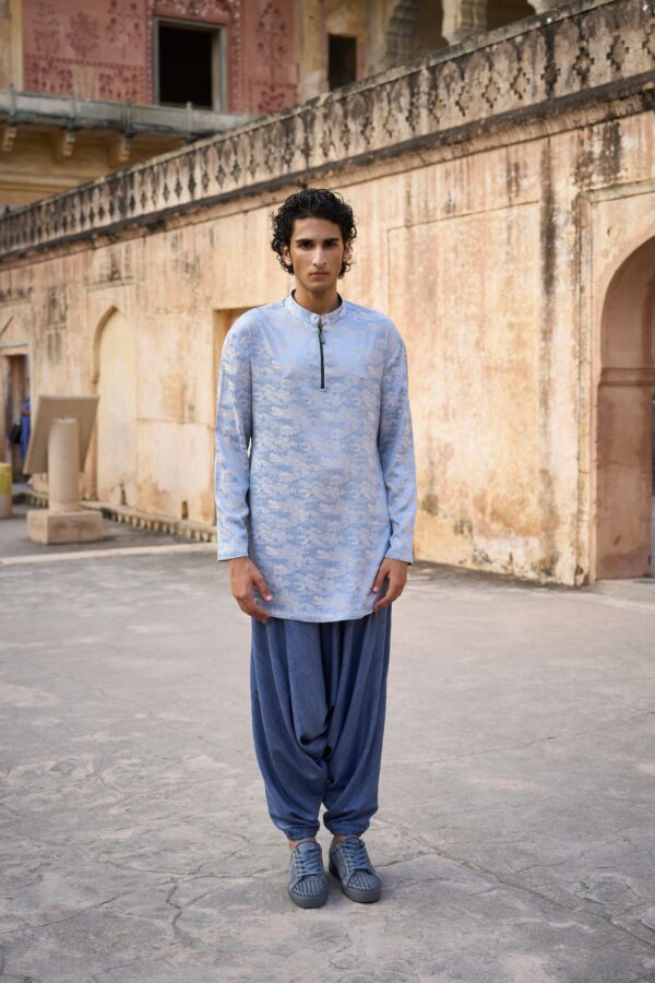 Long Shirt and Draped Pant - Image 4