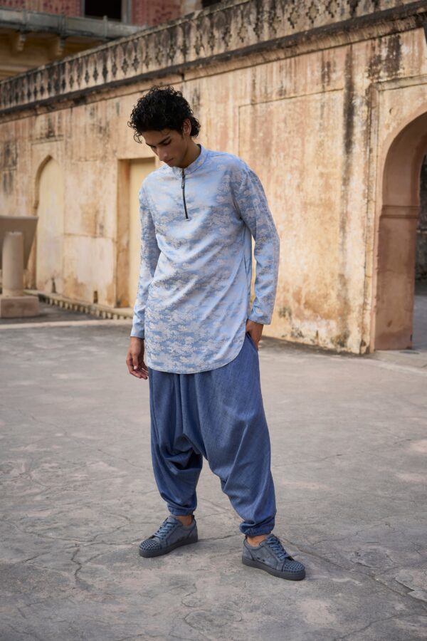 Long Shirt and Draped Pant - Image 7
