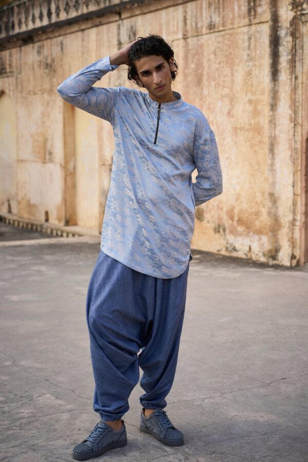 Jacquard Long Shirt - Image 10