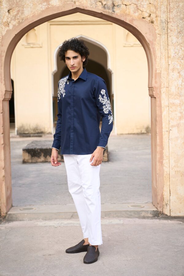 Placement Embroidered Shirt - Image 3