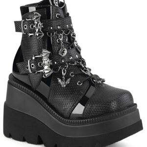 SHAKER 66 Black Platform Boots