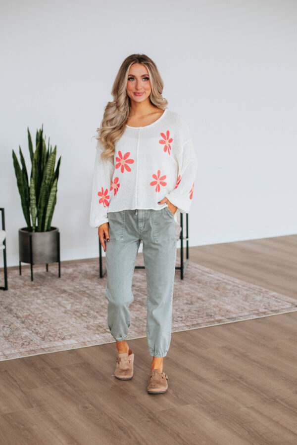 Drea Mica Joggers - Dusty Sage - Image 2