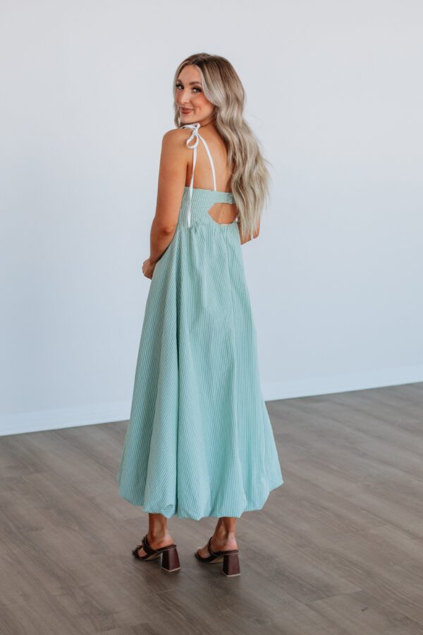 Bay Striped Maxi Dress - Image 5