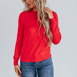 Eldridge Long Sleeve Top - Poppy