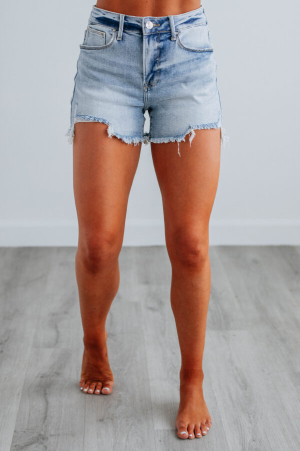 Ellis Risen Shorts - Light Wash - Image 5