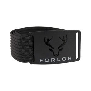 Black Buckle Technical Hunting Belt