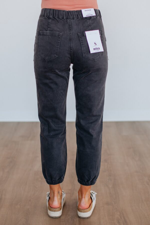 Drea Mica Joggers - Vintage Black - Image 7