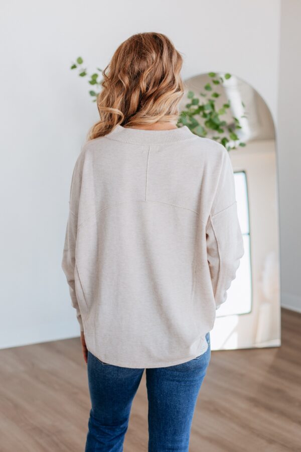 Loriella Sweater - Oatmeal - Image 5
