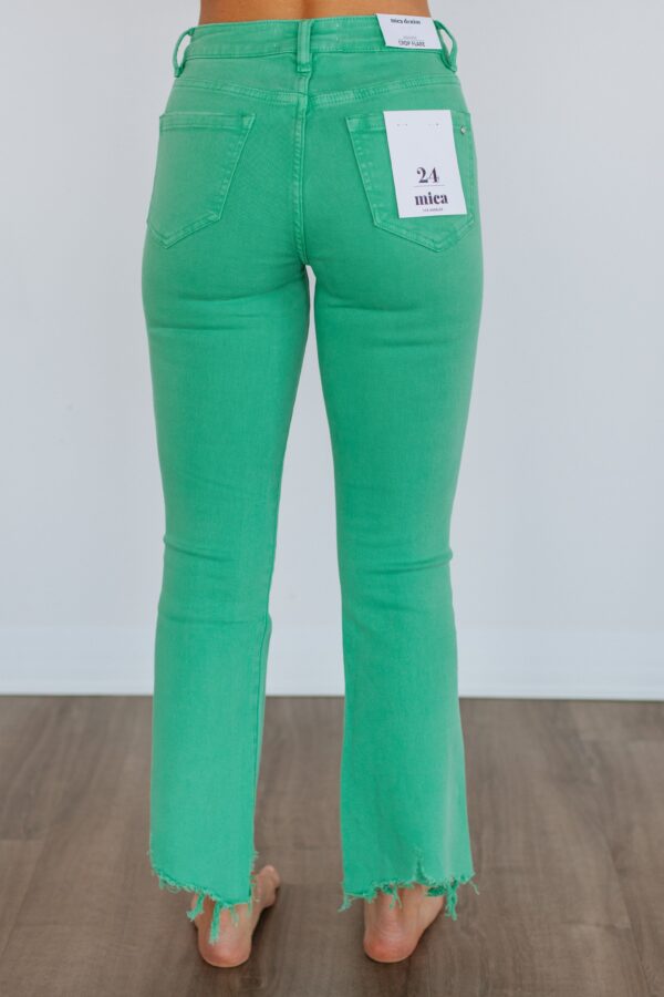 Emberly Mica Jeans - Shamrock - Image 4