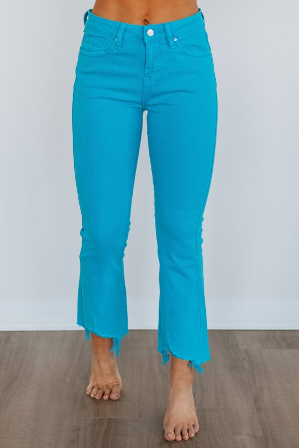 Emberly Mica Jeans - Cerulean - Image 6