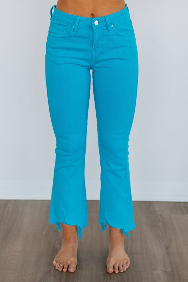 Emberly Mica Jeans - Cerulean - Image 3