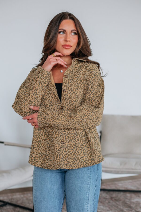 Keila Leopard Shacket - Image 2
