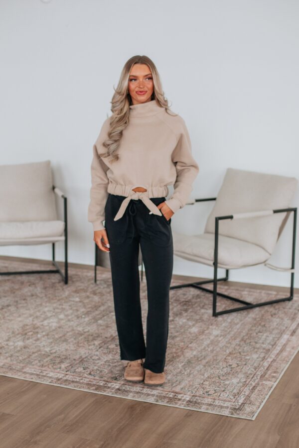 Bryanne Sweatshirt - Sand - Image 3