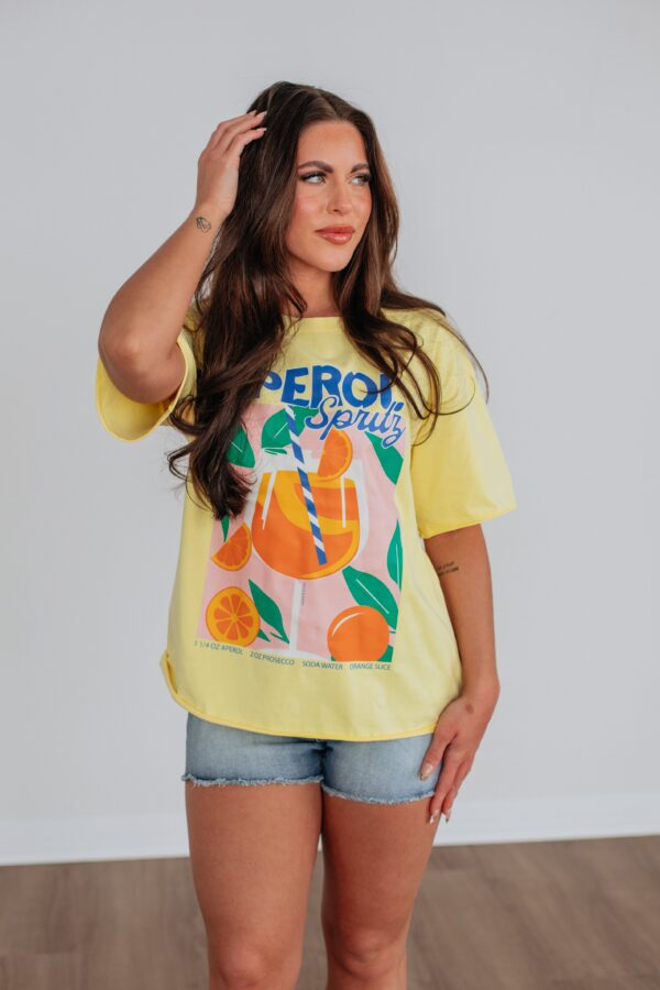 Aperol Spritz Graphic Tee - Image 4
