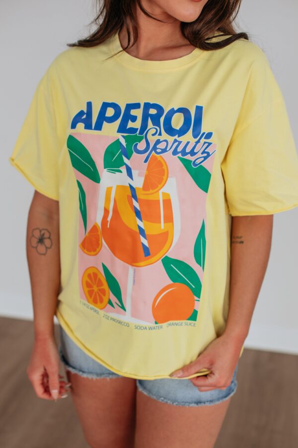 Aperol Spritz Graphic Tee - Image 3