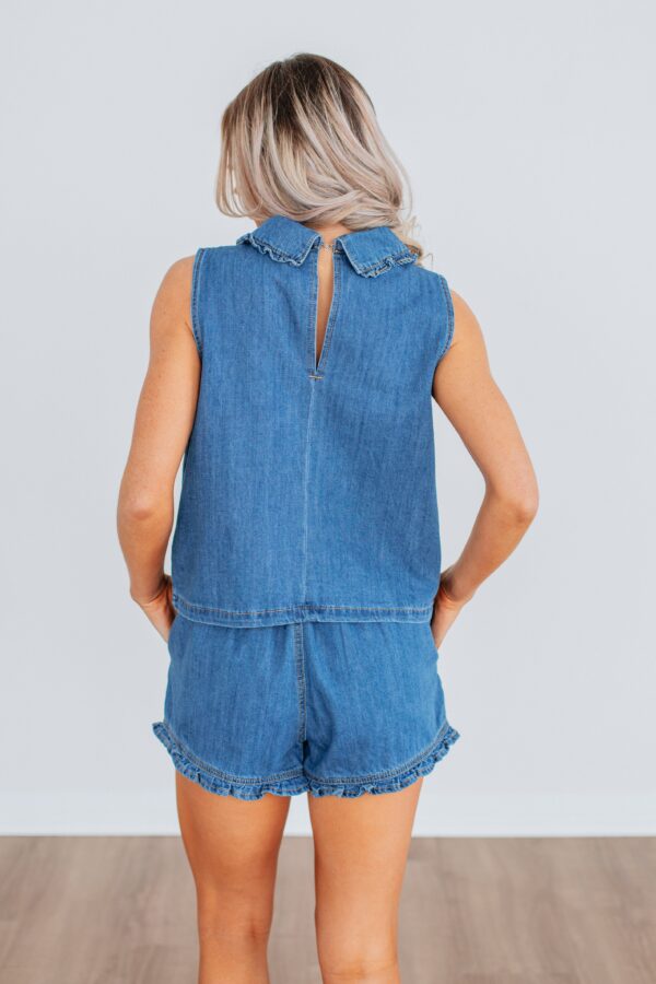 Suzie Denim Tank - Image 6