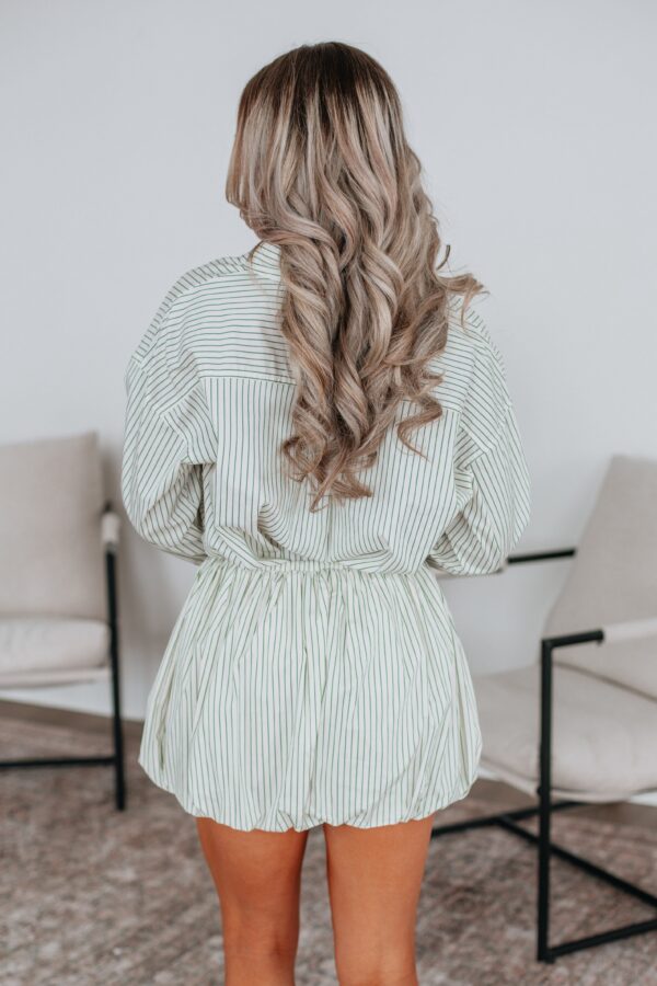 Aella Striped Button Down - Image 6
