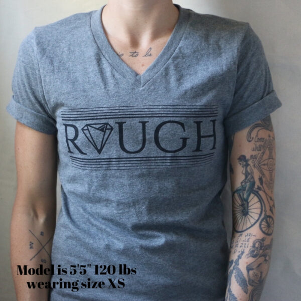 Diamond In The Rough | V Neck - Image 2