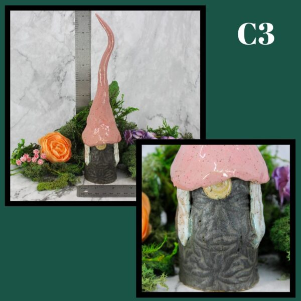 Handmade Ceramic Garden Gnomes- Female - Image 6