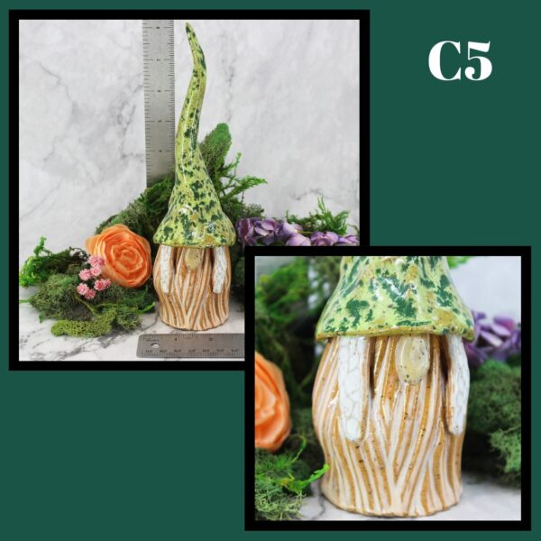 Handmade Ceramic Garden Gnomes- Female - Image 8