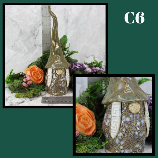 Handmade Ceramic Garden Gnomes- Female - Image 9