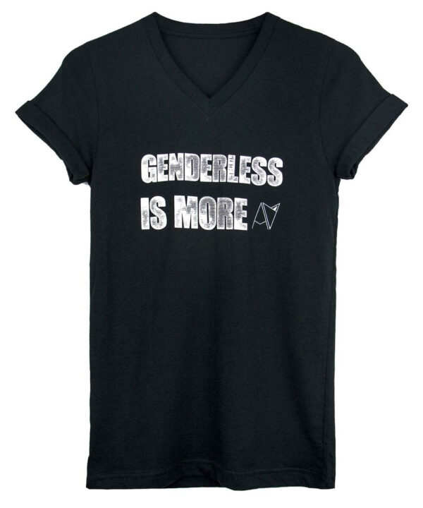 Genderless Is More | V Neck - Image 3