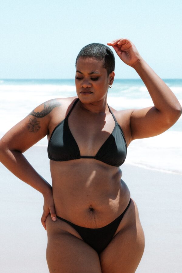 Fiona Top // Liquorice - Image 6