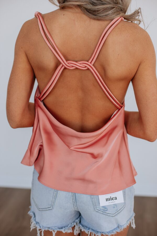 Impressive Flirt Top - Peach - Image 3