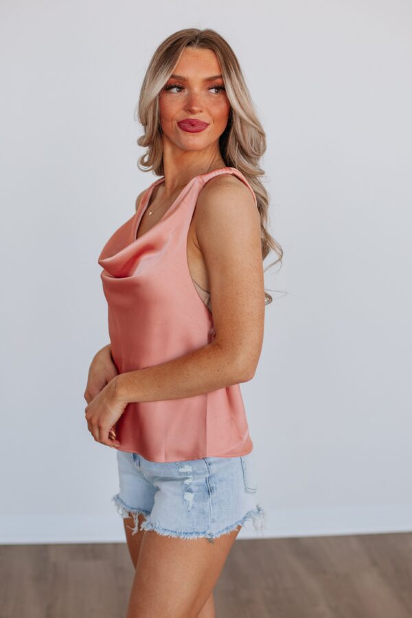 Impressive Flirt Top - Peach - Image 5